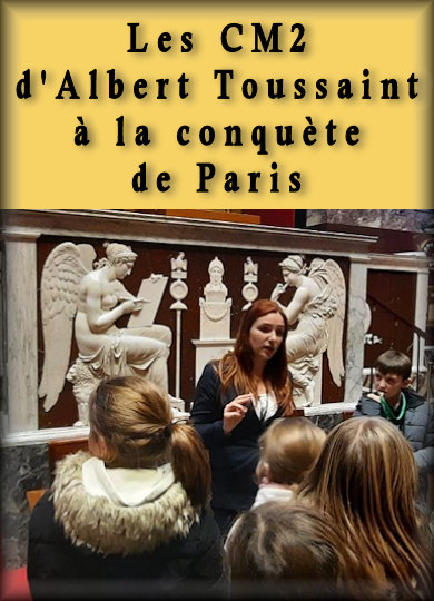 Les CM2 de l'école A. Toussaint à la conquête de Paris